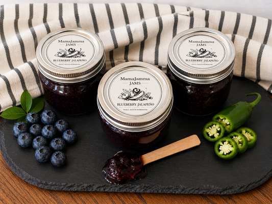 Blueberry Jalapeño Jam