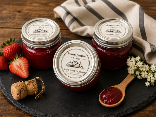 Strawberry Prosecco Jam